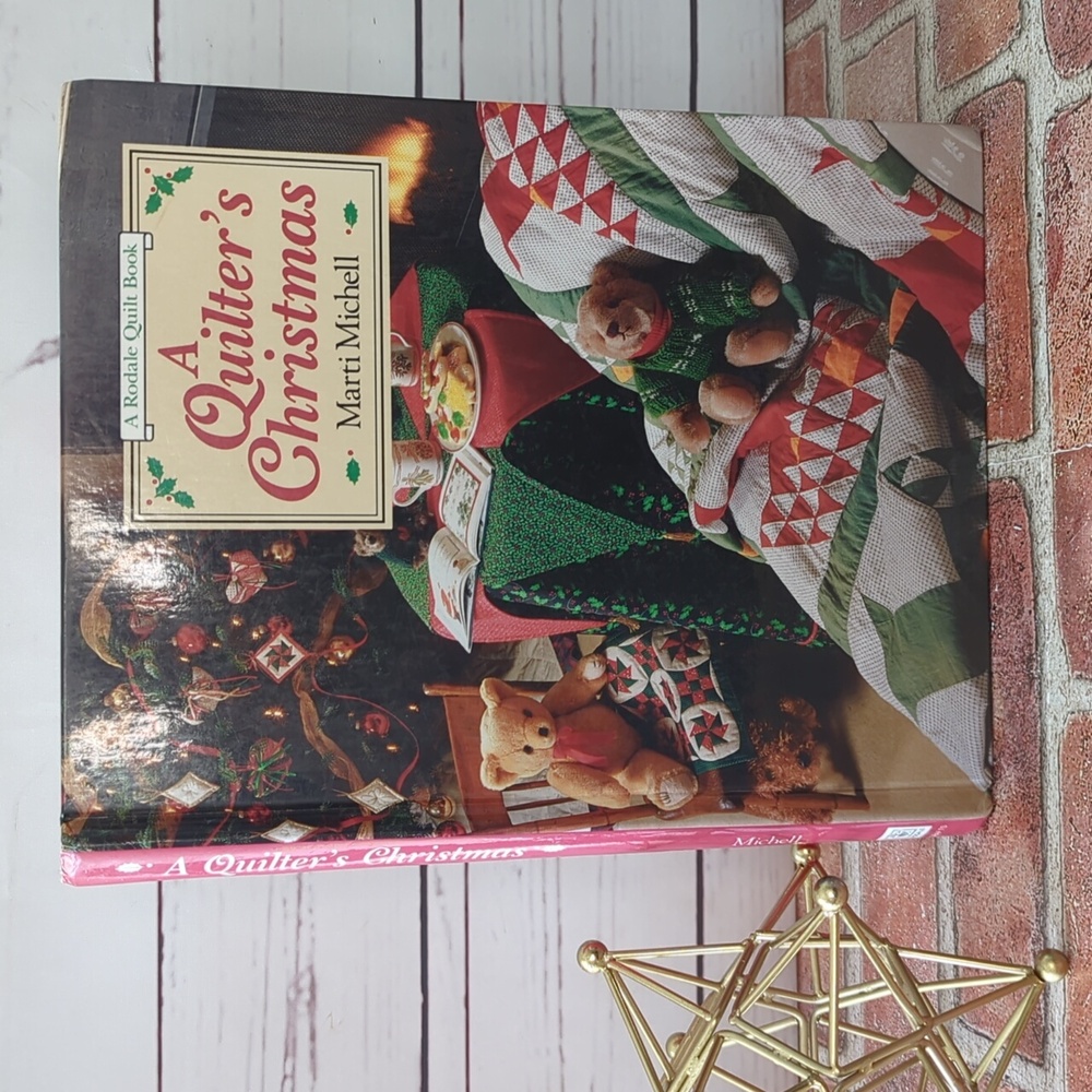 Rodale Quilt Book, A Quilter's Christmas By Marti Michell Vintage 90's Crafts